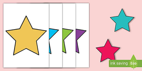 A4 Display Stars