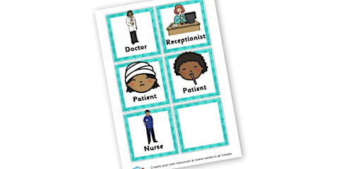 Doctors Eyfs EYFS Diverse Doctors' Surgery Role Play Pack