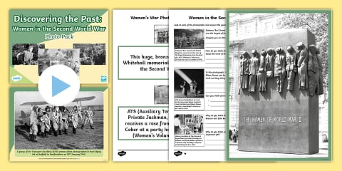 KS2 The Roles of Women in the Second World War PowerPoint and Quiz