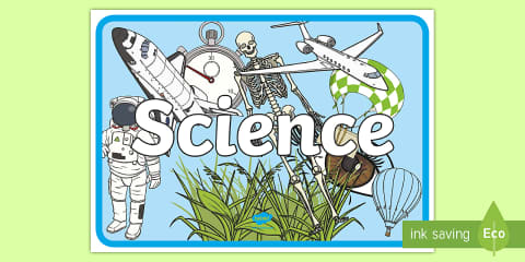 SCIENCE Display Lettering
