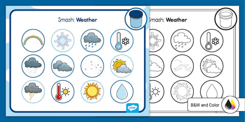 Weather Word Mat