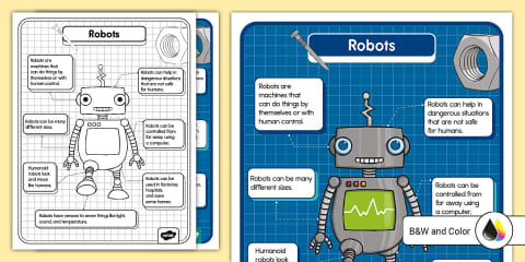 Design Your Own Robot Worksheet