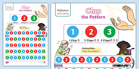 Grade 2 - Robotics and Coding - Term 1 - Coding - Pattern Sequences ...