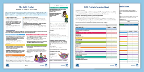 The EYFS Profile: A Guide for Parents and Carers