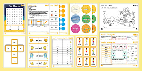 Level 2 Twinkl Phonics Screening Check Independent Activity Pack