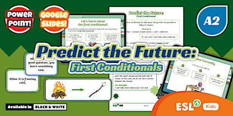 ESL First Conditional Speaking Cards [Adults, A2]