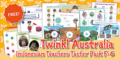 FREE! Twinkl Australia Japanese Teachers Taster Pack