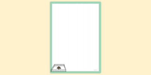 Tortoise Border Tortoise Themed Bookmarks