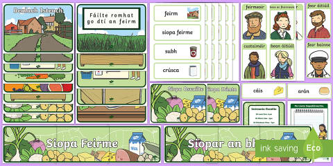 The Opticians Aistear Display Pack Gaeilge