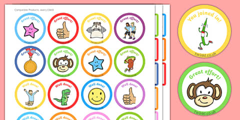 Star Pupil Reward Stickers