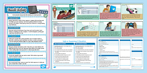 Computing: Online Safety: What Is Email? Year 1 Lesson Pack 5
