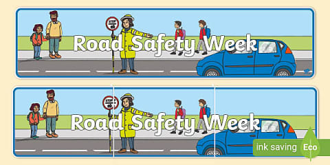 CfE Second Level Road Safety Week Cloze Procedure Differentiated Activity