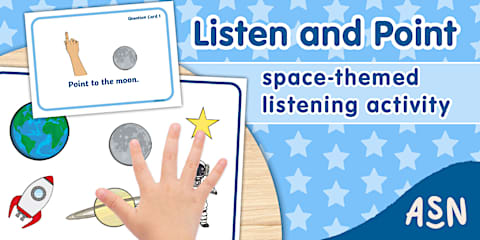 Animal-Themed Listen and Point Activity Mat