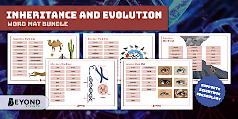AQA GCSE Biology: Inheritance, Variation and Evolution Topic Title Page