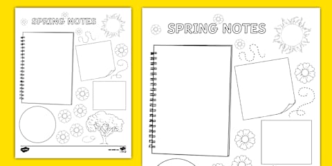 Spring Color by Code Parts of Speech Worksheets for 6th-8th Grade
