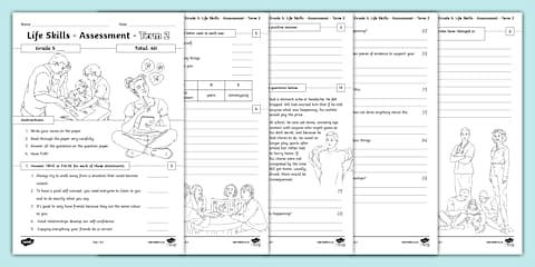 Grade 5 - Life Skills - Term 1 - Assessment (CAPS Aligned)