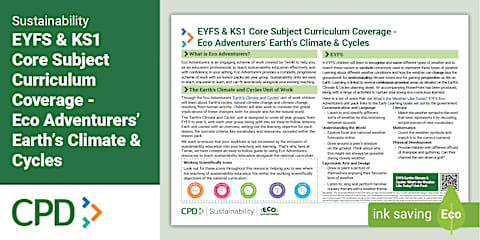 Climate Action Plan Template and Guidance for Early Years
