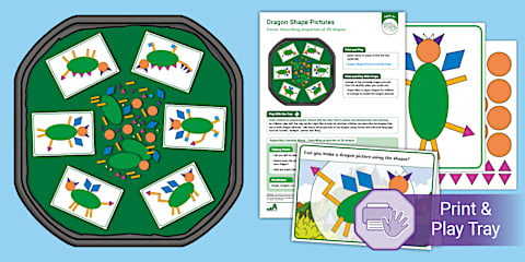 Australian Animals 2D Shape Activity Pack