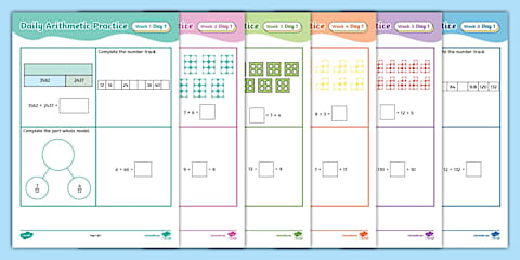 Year 5 Autumn 1 Daily Arithmetic Practice Pack