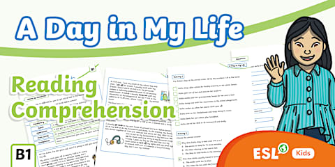 ESL Writing: Present Simple for Describing an Alien’s Day [Kids, B1]