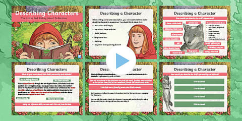 KS1 Writing a Character Description Resource Pack