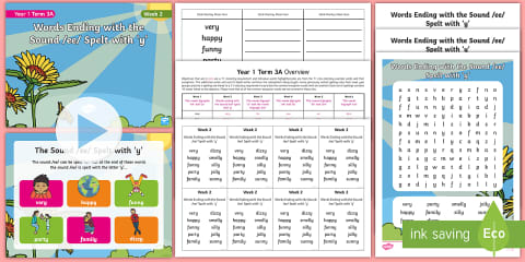 Year 1 Term 1B Week 2 Spelling Pack