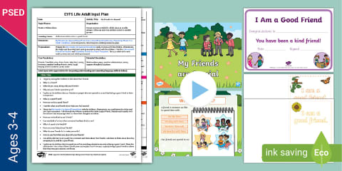 EYFS PSED We Can Sort This Out Adult Input Plan and Resource Pack