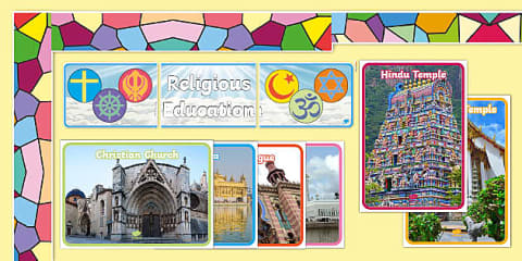 World Religions Display Banner