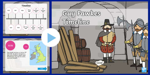 Guy Fawkes and the Gunpowder Plot Storyboard Template