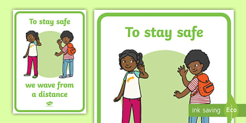 Stay Safe Display Banner