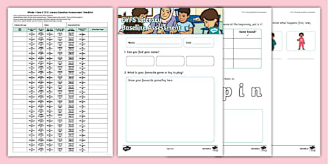 EYFS Baseline Writing Assessment