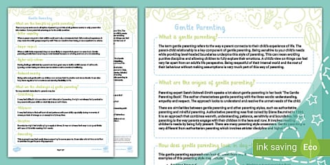Preparing Your Child For School - A Guide For Parents and Carers Poster