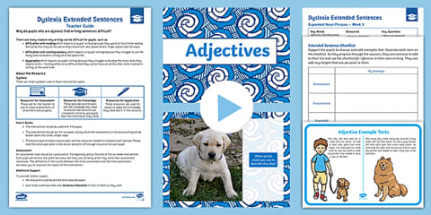 Pack 6 Dyslexia Intervention Simple Reading Comprehension: Review