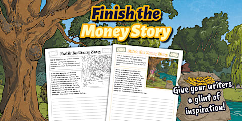 Finish the Duck Story Writing Template