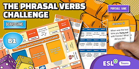 ESL Lesson Plan - Phrasal Verbs [Teens, B1]