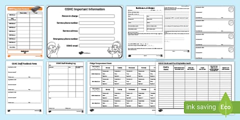 OSHC Risk Assessment Pack