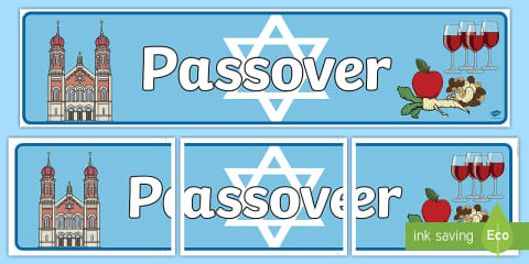 Passover Library Display Passover Display Banner