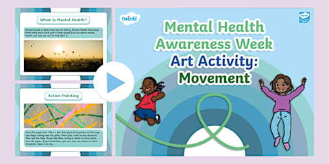 LKS2 Mental Health Awareness Week Art Activity: Movement