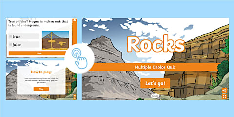 Igneous, Sedimentary and Metamorphic Rocks Interactive Sorting Activity