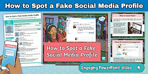 Using Fake Profiles Social Media Day Activity Sheet