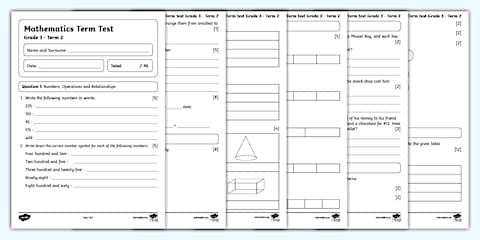 Grade 3 Phonics - Term 2 - Termly Assessment - Activity Pack (CAPS Aligned)