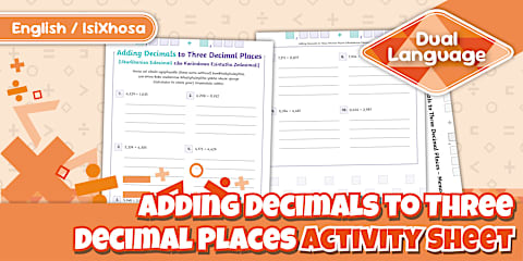 Grade 7 Maths - Term 2 - How to Round Off to 1 Decimal Place - Activity ...