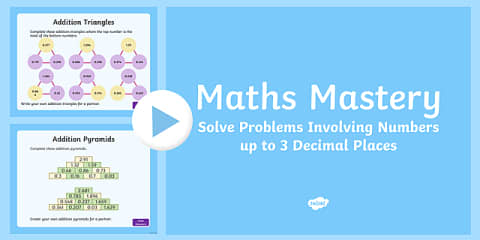 Year 4 Fractions and Decimals Maths Mastery PowerPoints Resource Pack