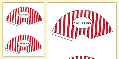 Pop Box.net Blank Popcorn Net - Design Template