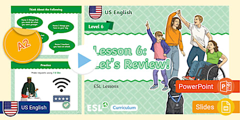 ESL Curriculum (US-English Version) Level 5 Lesson 11