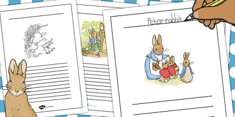 The Tale of Peter Rabbit Word Mat