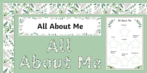 Botanical All About Me!