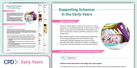 EYFS Schema Activity Planning and Continuous Provision Ideas Resource ...