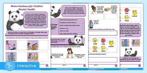 Share Kindness for Positive Mental Health Activity | UKS2 Wellbeing
