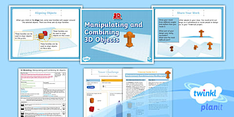 Computing: 3D Modelling: Design a Game Character Year 6 Lesson 5